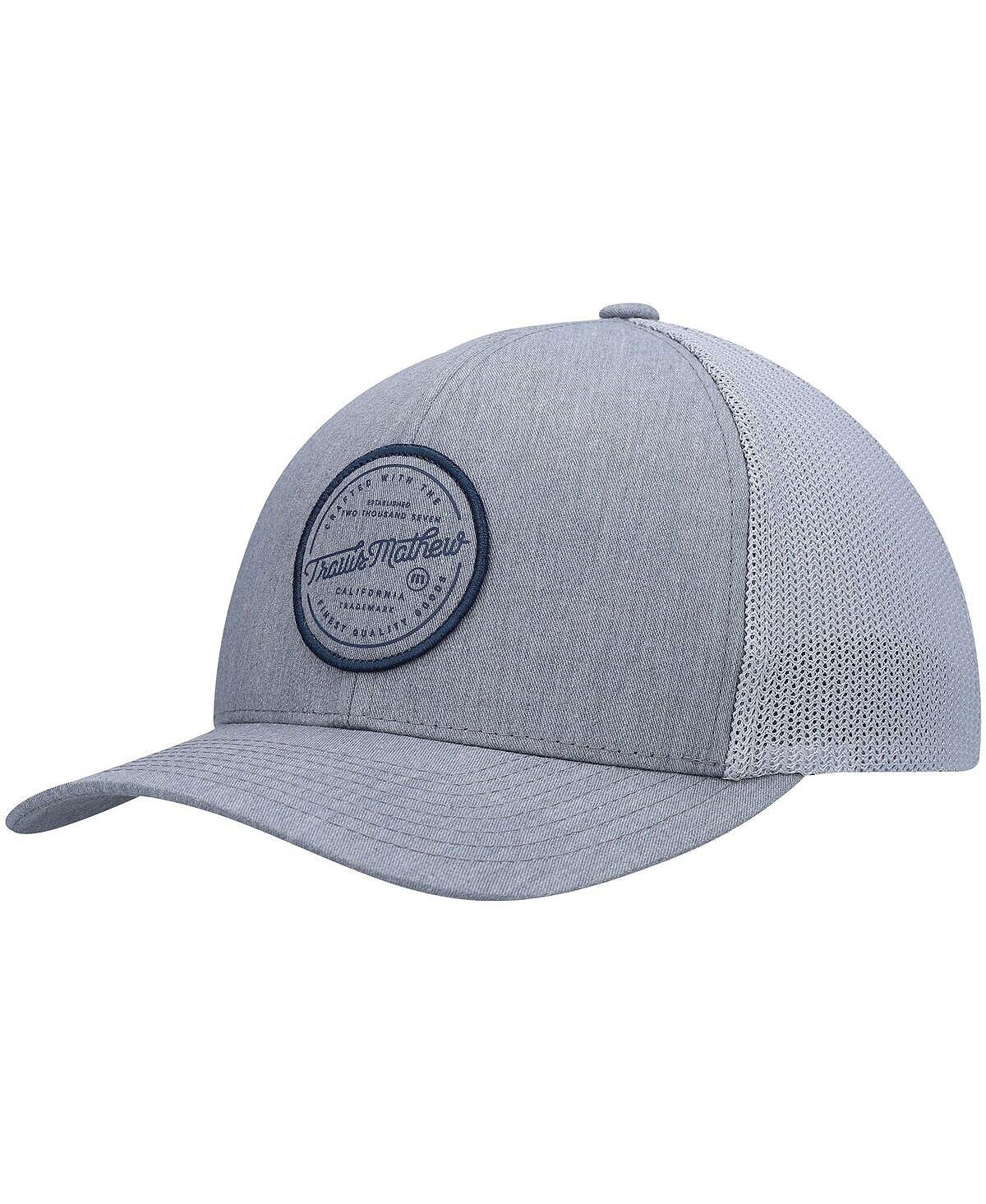 Мужская серая с меланжевым оттенком Как называется эта шляпа Snapback Travis Mathew
Мужская серая с меланжевым оттенком Как называется эта шляпа Snapback Travis Mathew