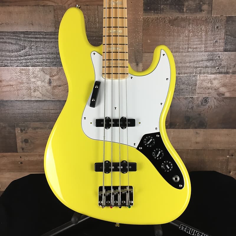 Басс гитара Fender Made in Japan Limited International Color Jazz Bass, Monaco Yellow, #552
Басс гитара Fender Made in Japan Limited International Color Jazz Bass, Monaco Yellow, #552