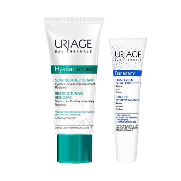 Uriage Acne Treatment SOS Kit hyseac гидра 40 мл + бальзам для губ bariederm Cica 15 мл
Uriage Acne Treatment SOS Kit hyseac гидра 40 мл + бальзам для губ bariederm Cica 15 мл