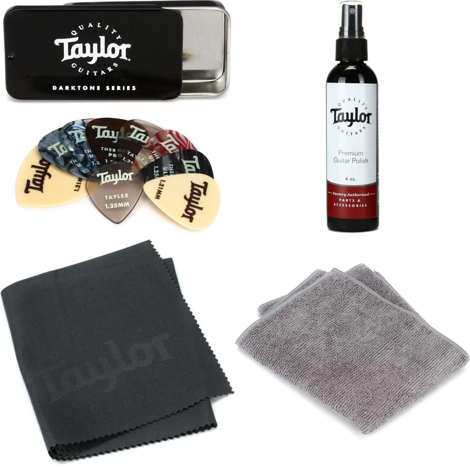 Набор средств для чистки жестяной и глянцевой отделки Taylor DarkTone Series Pick
Набор средств для чистки жестяной и глянцевой отделки Taylor DarkTone Series Pick