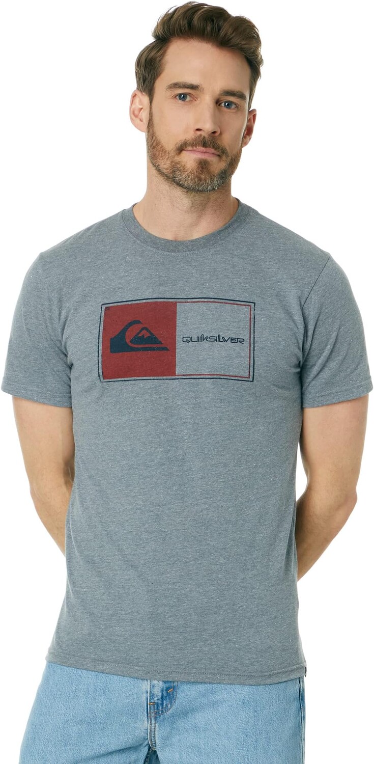 Футболка с короткими рукавами Core Lockup Quiksilver, цвет Medium Grey Heather
Футболка с короткими рукавами Core Lockup Quiksilver, цвет Medium Grey Heather