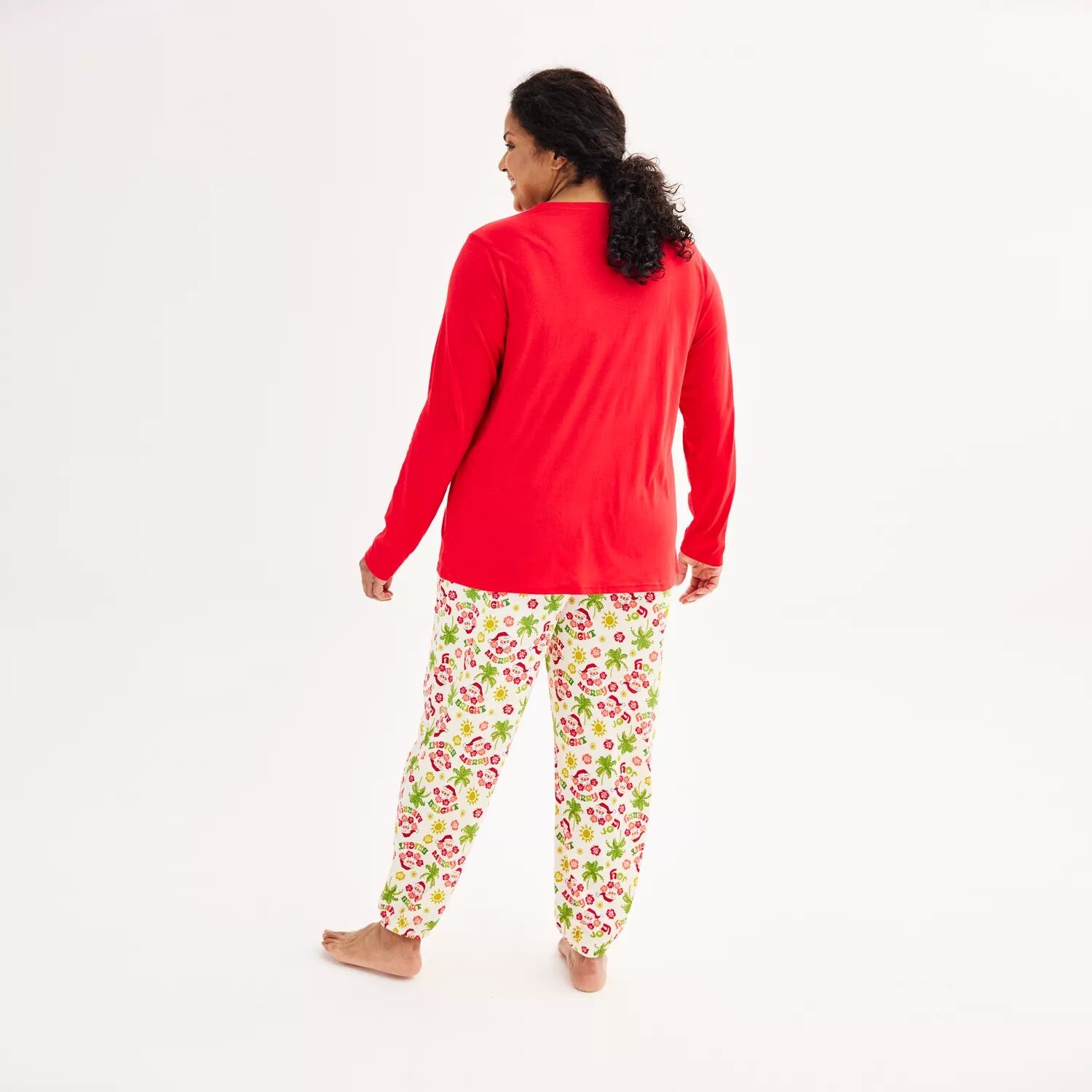 Джемми больших размеров For Your Families Пижамный комплект Santa On Holiday с верхом и низом Jammies For Your Families
Джемми больших размеров For Your Families Пижамный комплект Santa On Holiday с верхом и низом Jammies For Your Families