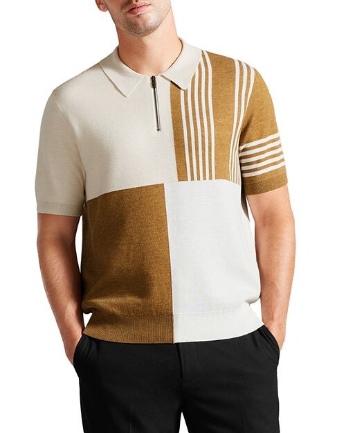 Поло на молнии Norez с цветными блоками стандартного кроя Ted Baker, цвет Tan/Beige
Поло на молнии Norez с цветными блоками стандартного кроя Ted Baker, цвет Tan/Beige