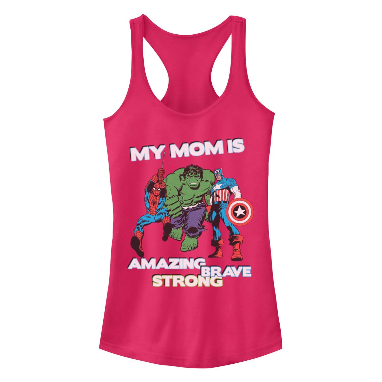 Майка с рисунком Marvel Avengers для юниоров «Моя мама потрясающая» Licensed Character
Майка с рисунком Marvel Avengers для юниоров «Моя мама потрясающая» Licensed Character