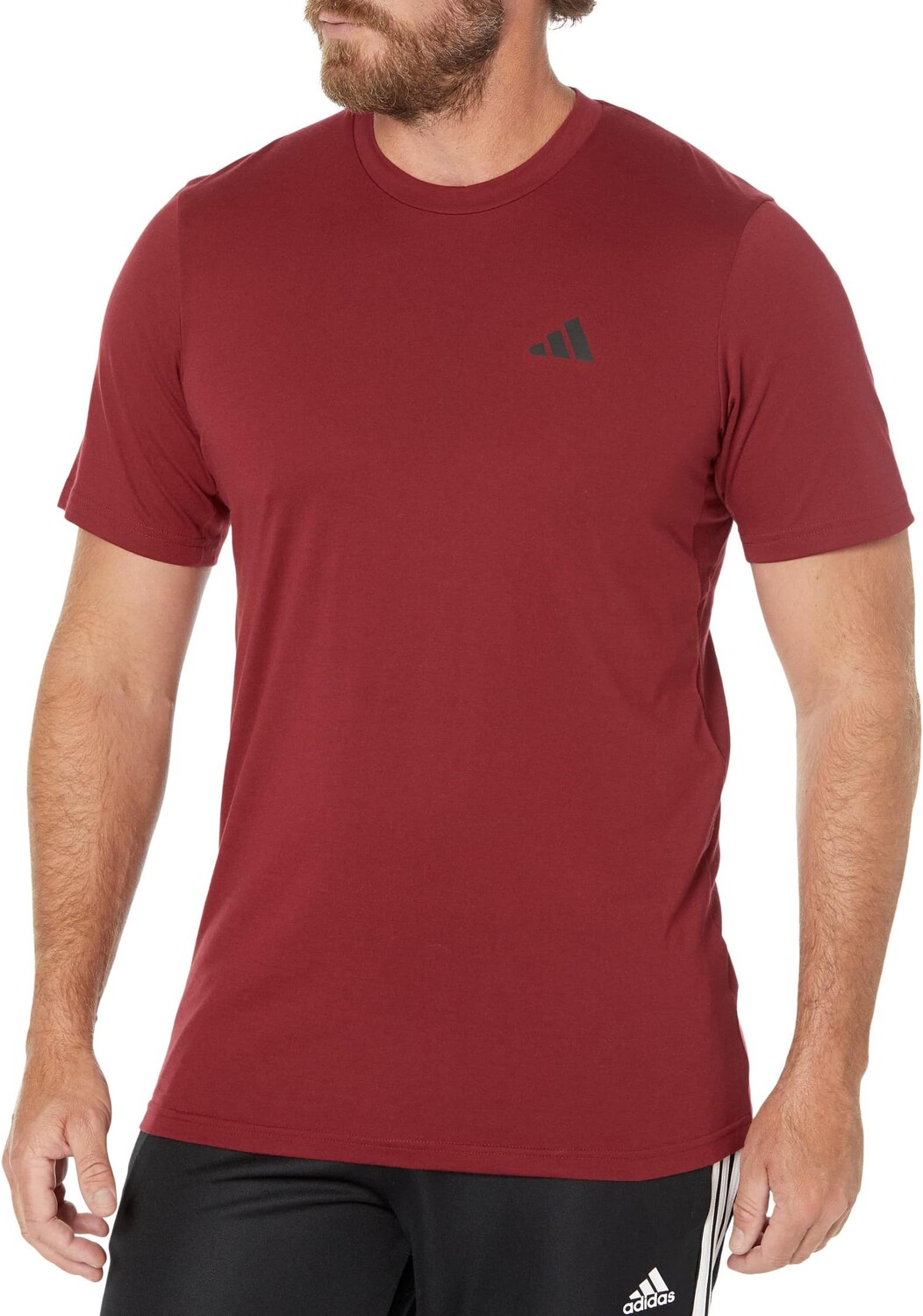 Тренировочная футболка Feel Ready Essentials adidas, цвет Collegiate Burgundy/Black
Тренировочная футболка Feel Ready Essentials adidas, цвет Collegiate Burgundy/Black
