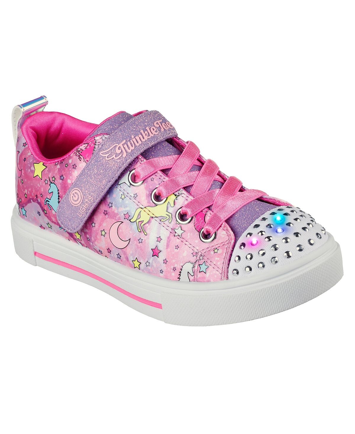 Little Girls Twinkle Toes - Twinkle Sparks - Повседневные кроссовки с подсветкой Unicorn Dreaming от Finish Line Skechers
Little Girls Twinkle Toes - Twinkle Sparks - Повседневные кроссовки с подсветкой Unicorn Dreaming от Finish Line Skechers
