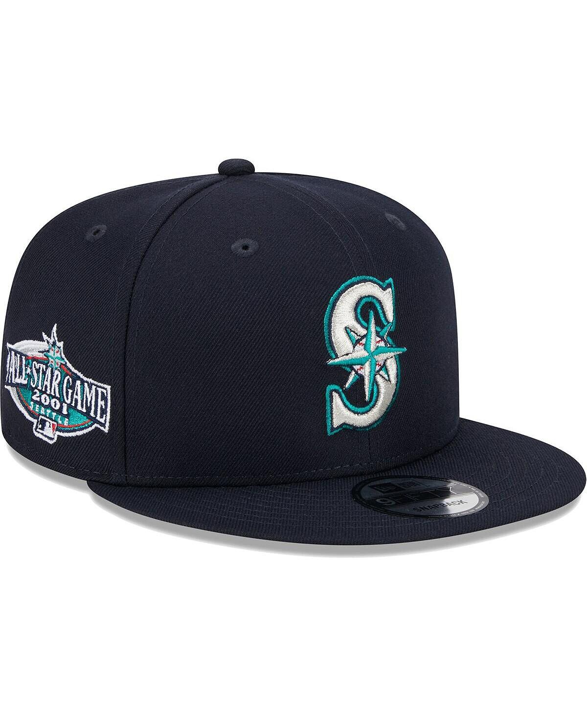 Мужская темно-синяя кепка Snapback 9FIFTY с нашивкой на Матче всех звезд MLB 2001 Seattle Mariners New Era
Мужская темно-синяя кепка Snapback 9FIFTY с нашивкой на Матче всех звезд MLB 2001 Seattle Mariners New Era
