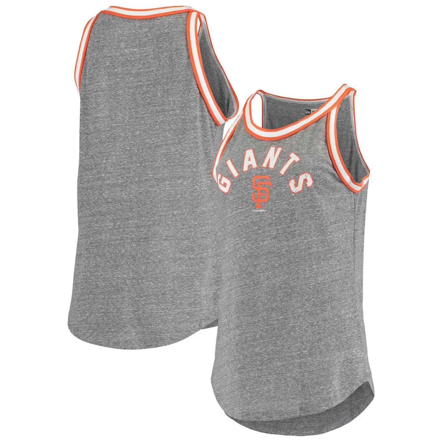 Женская серая майка с трикотажной отделкой 5th & Ocean от New Era Heathered San Francisco Giants New Era, Серый
Женская серая майка с трикотажной отделкой 5th & Ocean от New Era Heathered San Francisco Giants New Era, Серый
