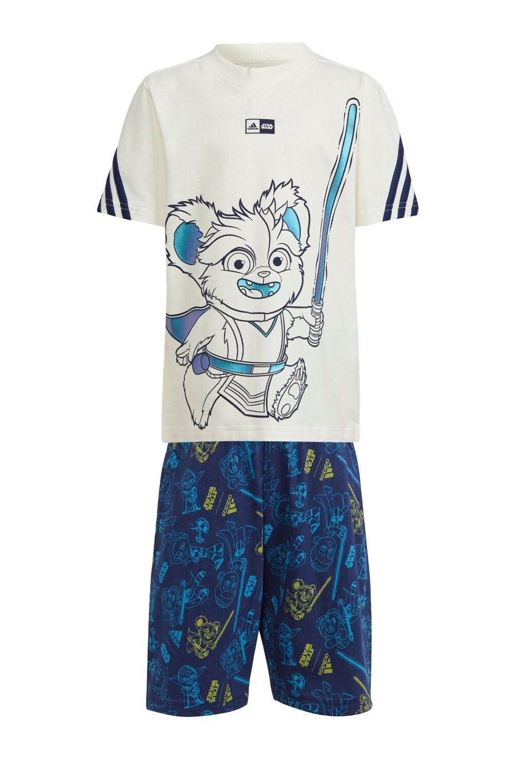 Короткие спортивные брюки STAR WARS YOUNG JEDI SET adidas Sportswear, цвет off white dark blue multicolor
Короткие спортивные брюки STAR WARS YOUNG JEDI SET adidas Sportswear, цвет off white dark blue multicolor