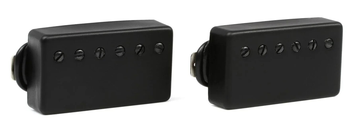 Комплект звукоснимателей Mojotone DW Tomahawk Humbucker из 2 частей - Satin Black
Комплект звукоснимателей Mojotone DW Tomahawk Humbucker из 2 частей - Satin Black