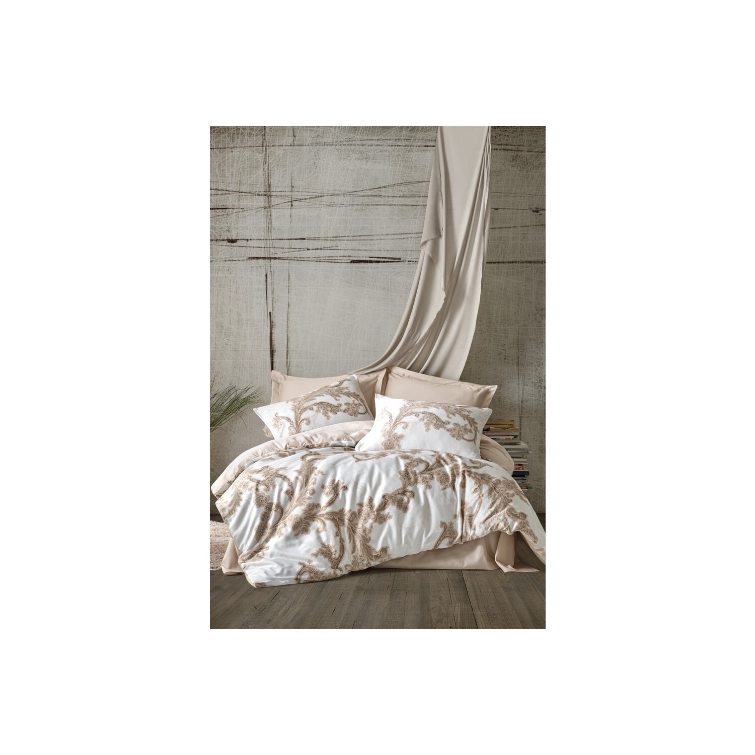 Комплект постельного белья Cotton Box из хлопкового атласа, бежевый Loren
Комплект постельного белья Cotton Box из хлопкового атласа, бежевый Loren