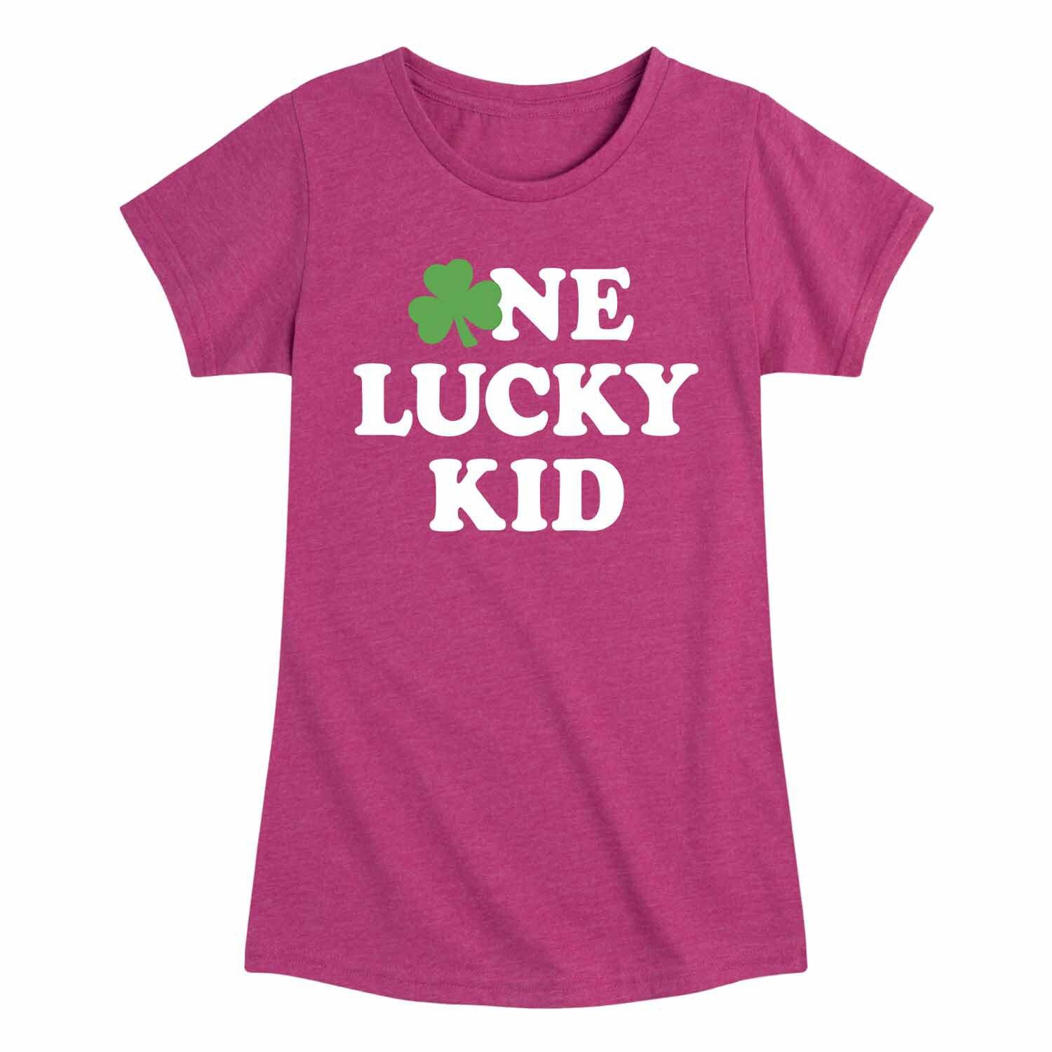 Футболка с рисунком St. Патрика One Lucky Kid для девочек 7–16 лет Licensed Character
Футболка с рисунком St. Патрика One Lucky Kid для девочек 7–16 лет Licensed Character