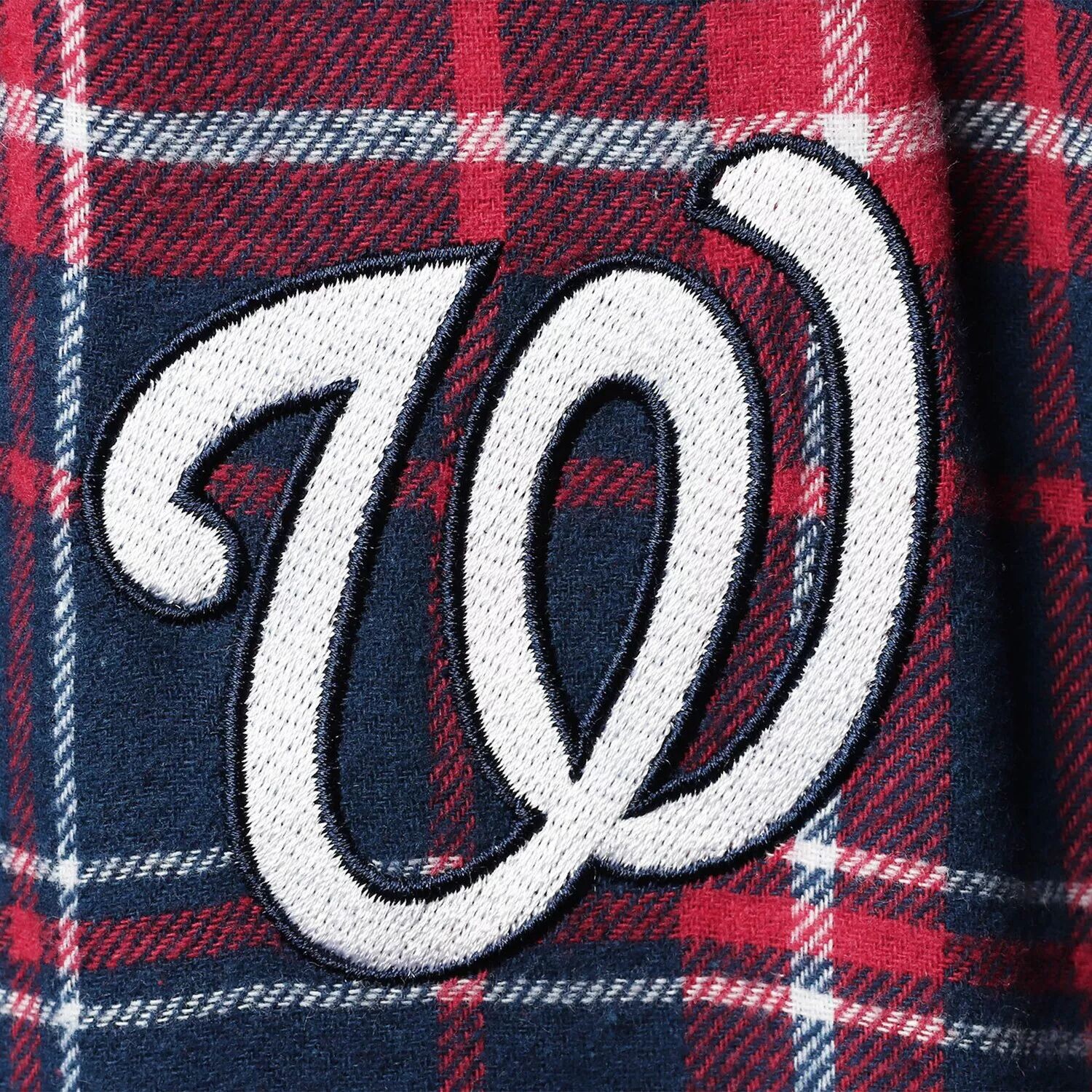 Мужские спортивные фланелевые брюки темно-синего/красного цвета Washington Nationals Big & Tall Team
Мужские спортивные фланелевые брюки темно-синего/красного цвета Washington Nationals Big & Tall Team