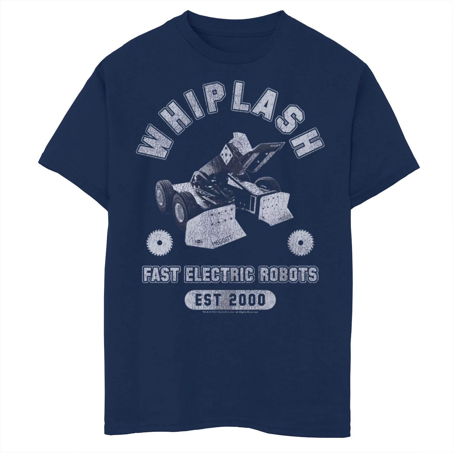 Футболка с рисунком Fast Electric Robots для мальчиков 8–20 лет и Husky Battlebots Whiplash Fast Electric Robots, оценка 2000 г. Licensed Character
Футболка с рисунком Fast Electric Robots для мальчиков 8–20 лет и Husky Battlebots Whiplash Fast Electric Robots, оценка 2000 г. Licensed Character