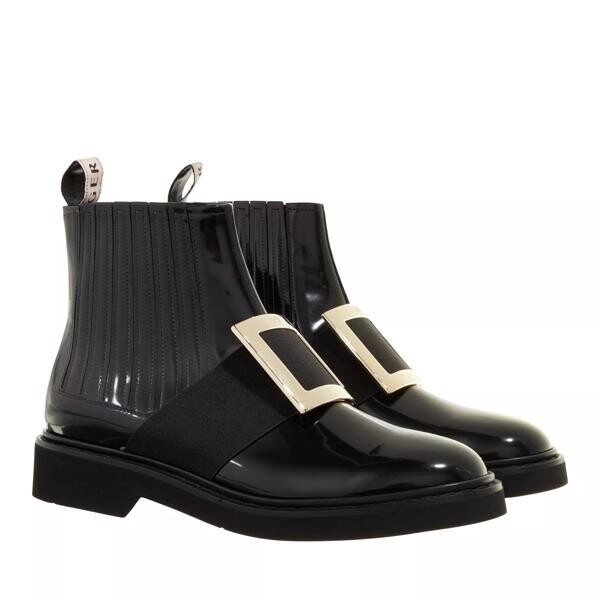 Ботинки viv´ rangers metal buckle chelsea boots in leather Roger Vivier, черный
Ботинки viv´ rangers metal buckle chelsea boots in leather Roger Vivier, черный