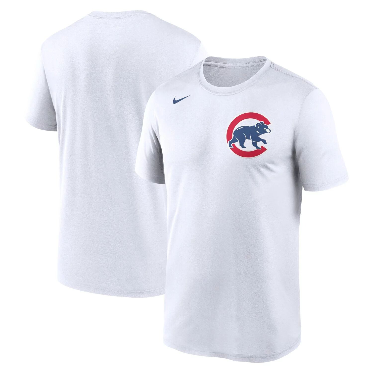 Мужская белая футболка Chicago Cubs с надписью Legend Performance Big & Tall Nike, Белый
Мужская белая футболка Chicago Cubs с надписью Legend Performance Big & Tall Nike, Белый
