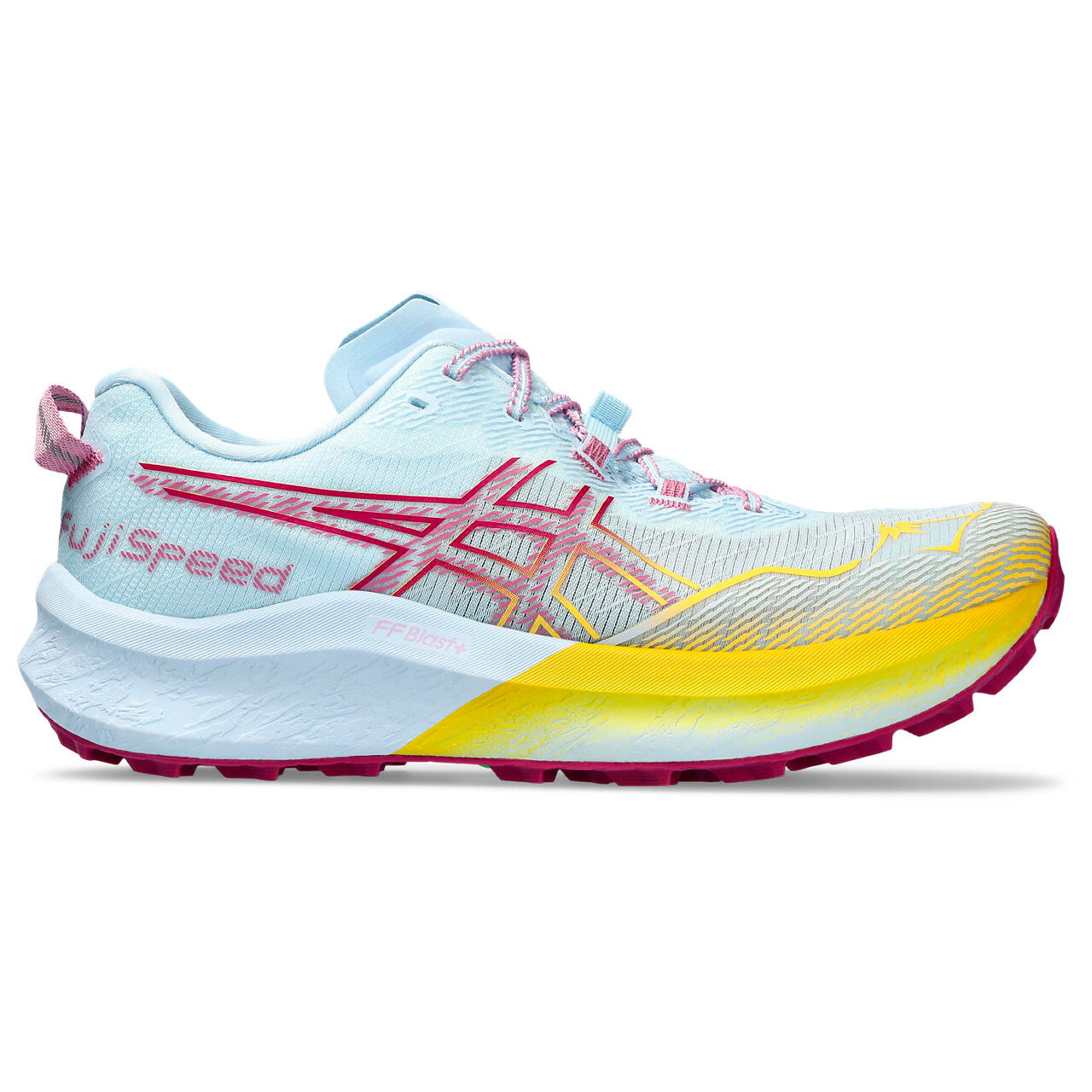 Кроссовки для бега по пересеченной местности Asics Women's Fujispeed 2, цвет Light Blue/Blackberry
Кроссовки для бега по пересеченной местности Asics Women's Fujispeed 2, цвет Light Blue/Blackberry