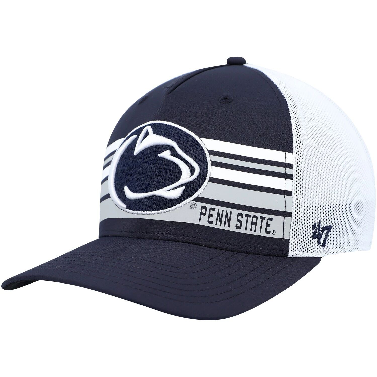 Мужская темно-синяя кепка Penn State Nittany Lions Brrr Altitude Trucker Snapback '47
Мужская темно-синяя кепка Penn State Nittany Lions Brrr Altitude Trucker Snapback '47