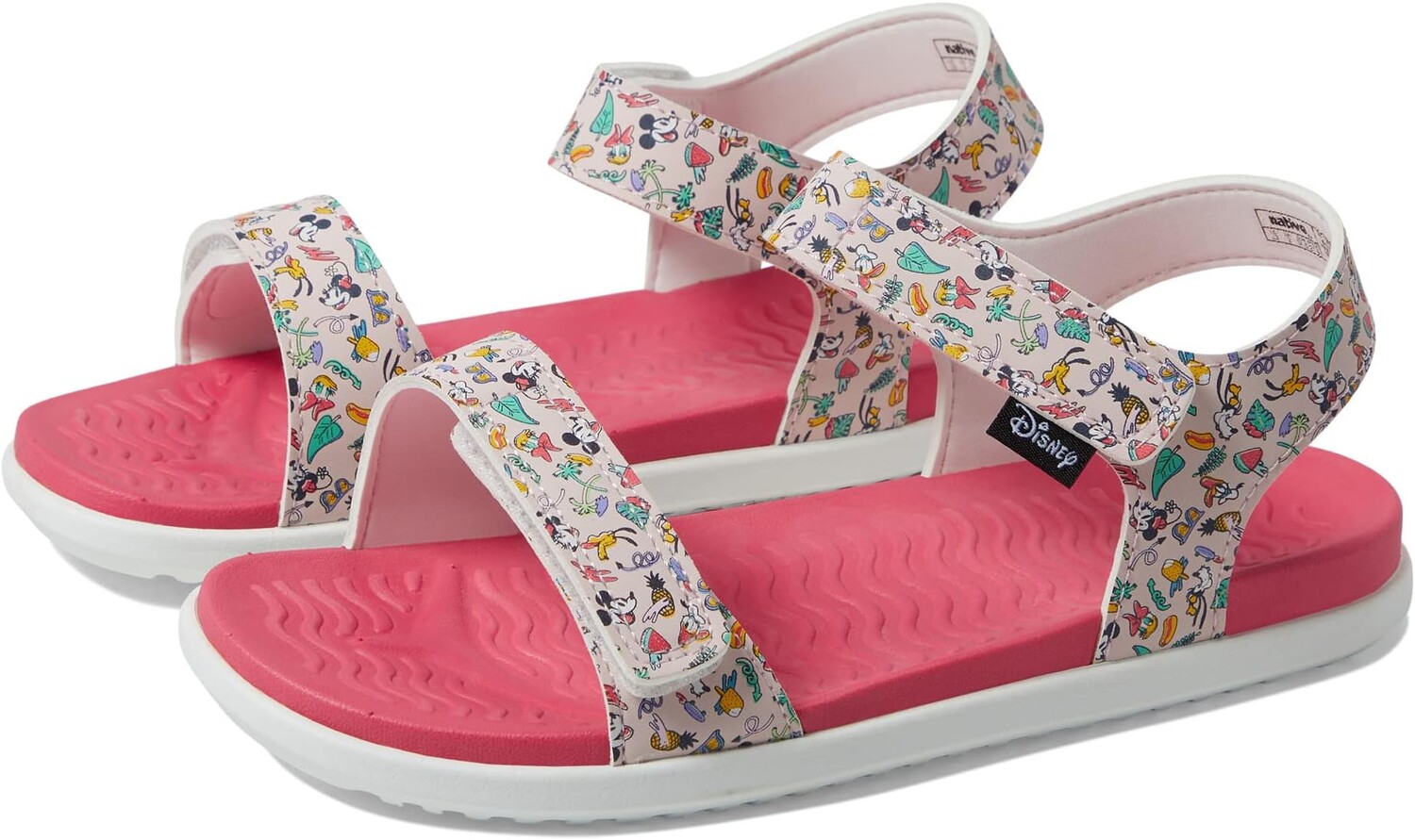 Сандалии Charley Print Native Shoes Kids, цвет Sugar Pink/Shell White/Mickey Spring Break All Over Print 1
Сандалии Charley Print Native Shoes Kids, цвет Sugar Pink/Shell White/Mickey Spring Break All Over Print 1