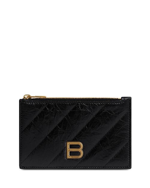 Длинный стеганый кожаный футляр для монет и карточек Crush Balenciaga, цвет Black
Длинный стеганый кожаный футляр для монет и карточек Crush Balenciaga, цвет Black