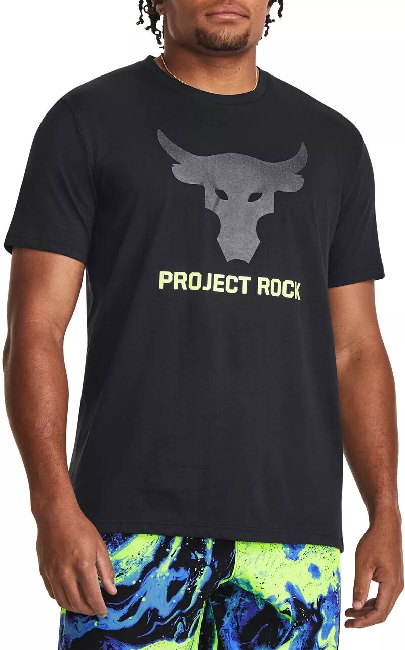 Мужская футболка с короткими рукавами Under Armour Project Rock Brahma Bull, черный
Мужская футболка с короткими рукавами Under Armour Project Rock Brahma Bull, черный
