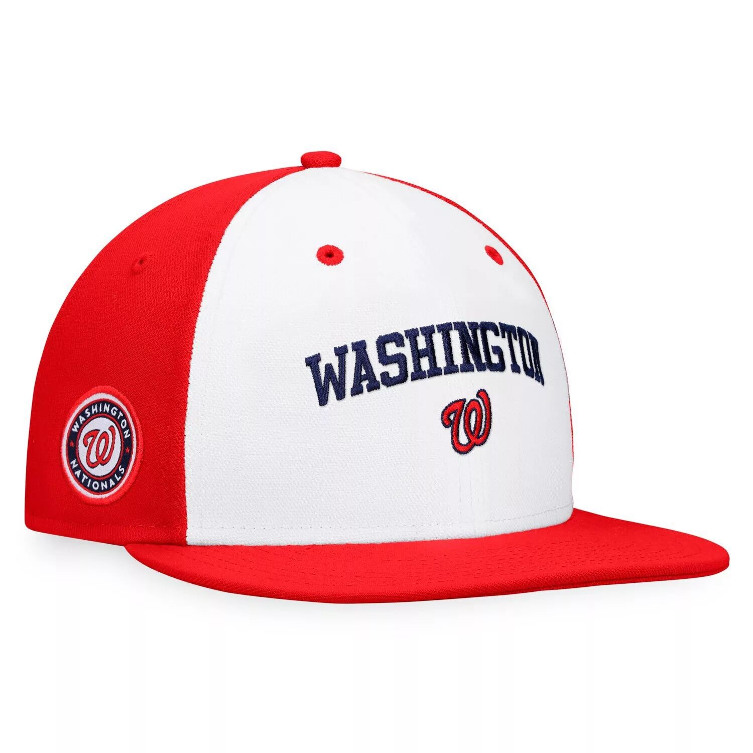 Мужская фирменная белая/красная шляпа Washington Nationals Iconic с цветными блоками и фирменной приталенной шляпой Fanatics
Мужская фирменная белая/красная шляпа Washington Nationals Iconic с цветными блоками и фирменной приталенной шляпой Fanatics