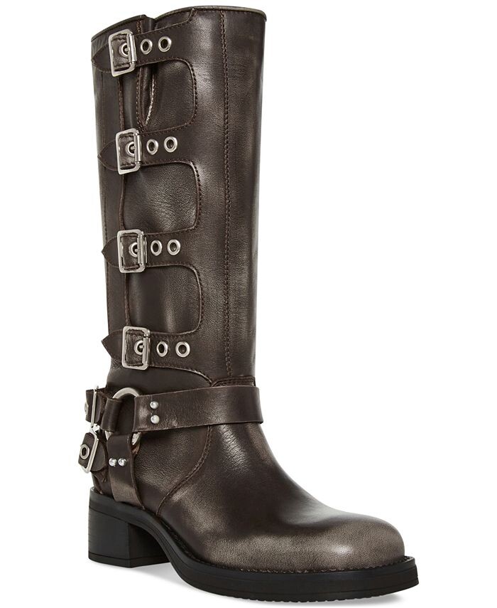 Женские мотоботы Brocks до середины икры с пряжками Steve Madden, цвет Black Distressed
Женские мотоботы Brocks до середины икры с пряжками Steve Madden, цвет Black Distressed