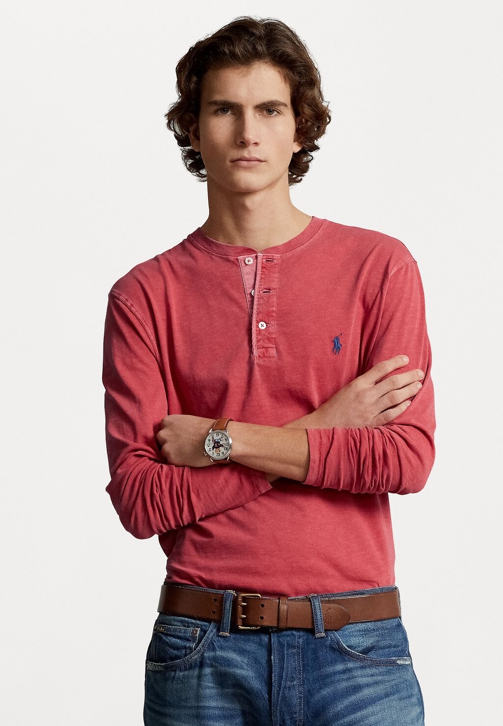 Футболка с длинными рукавами SLUB JERSEY HENLEY SHIRT Polo Ralph Lauren, пост-красный
Футболка с длинными рукавами SLUB JERSEY HENLEY SHIRT Polo Ralph Lauren, пост-красный