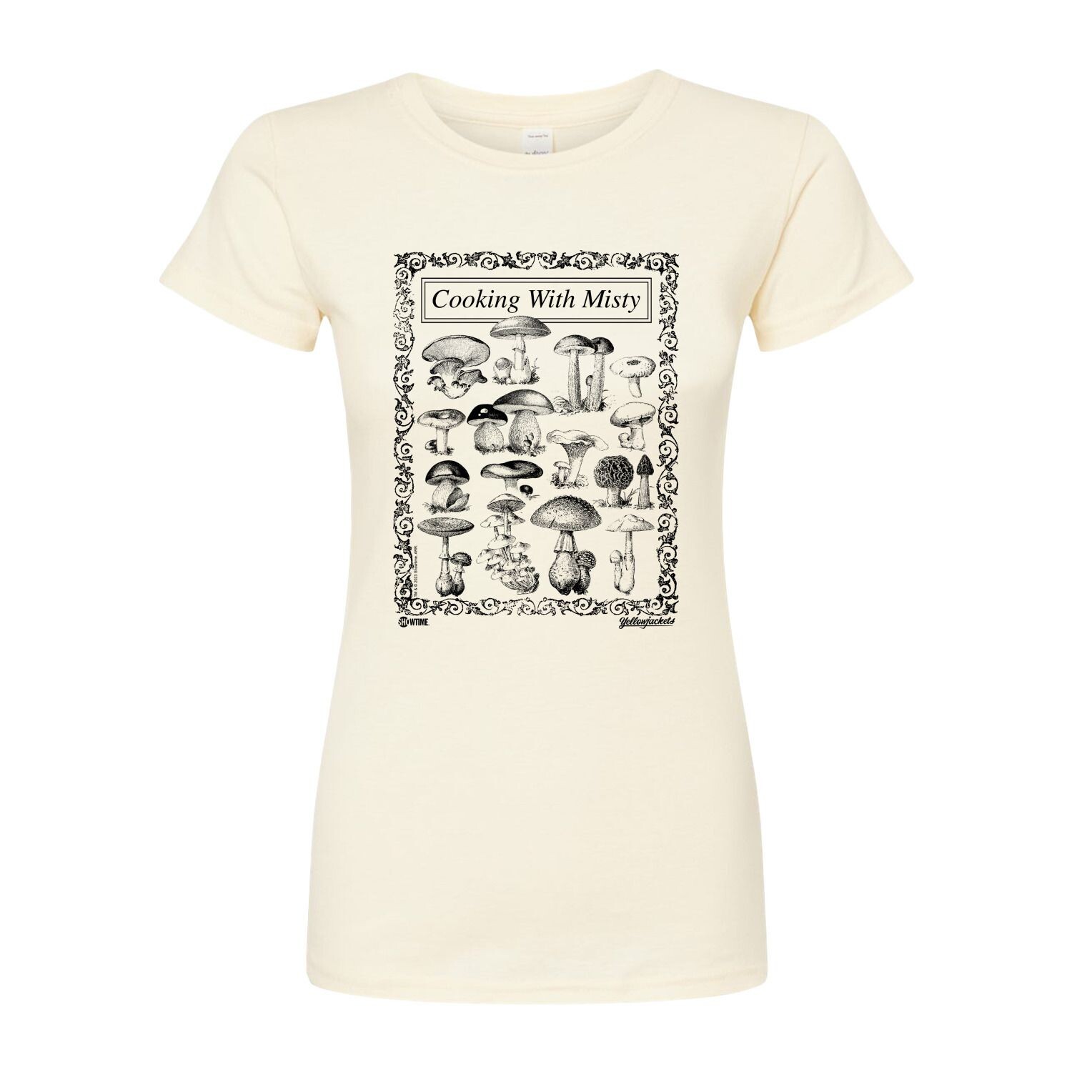 Футболка с графическим рисунком Juniors' Yellowjackets Cooking Licensed Character
Футболка с графическим рисунком Juniors' Yellowjackets Cooking Licensed Character