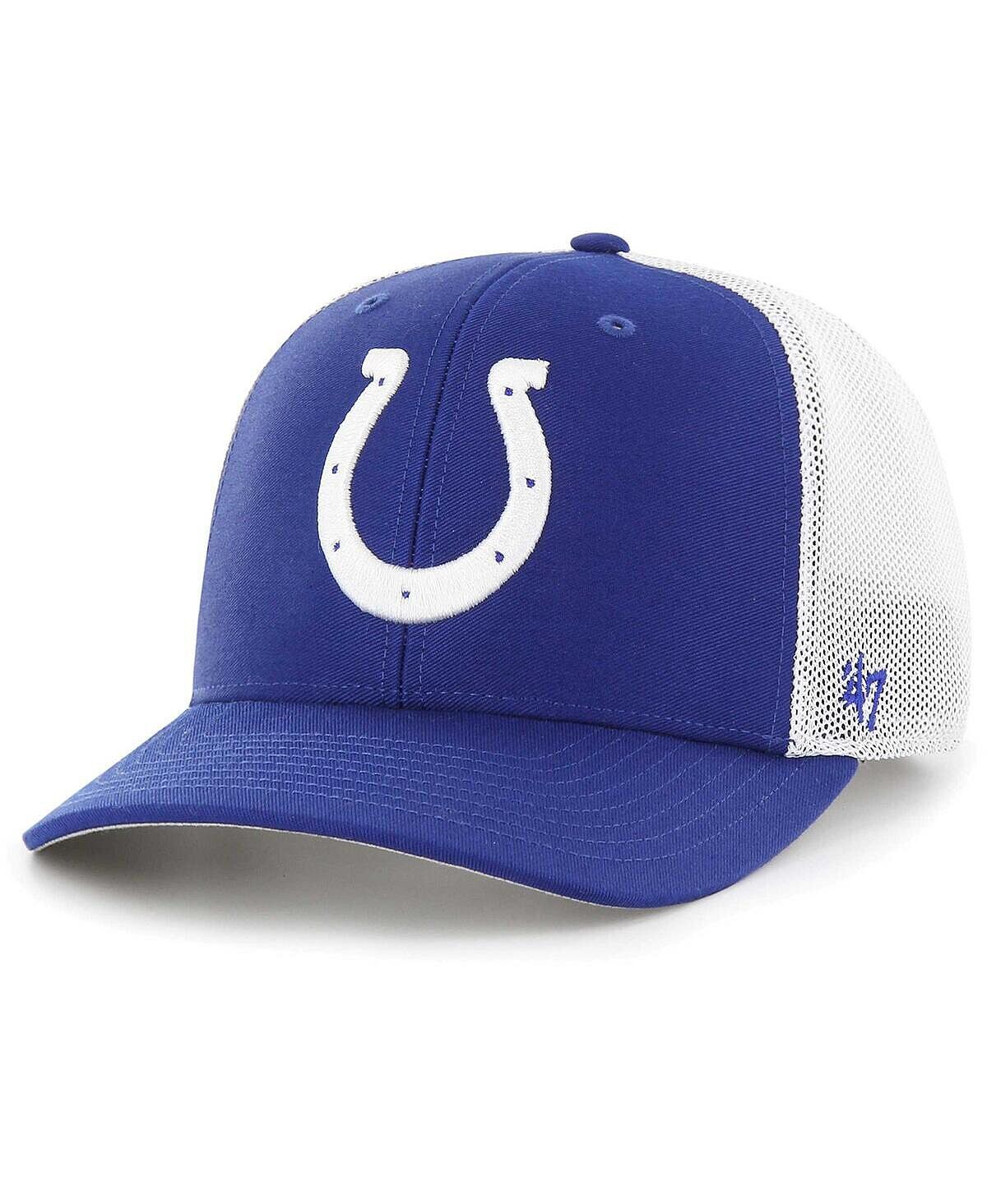 Мужская эластичная шляпа Royal Indianapolis Colts Trophy Trucker '47 Brand
Мужская эластичная шляпа Royal Indianapolis Colts Trophy Trucker '47 Brand