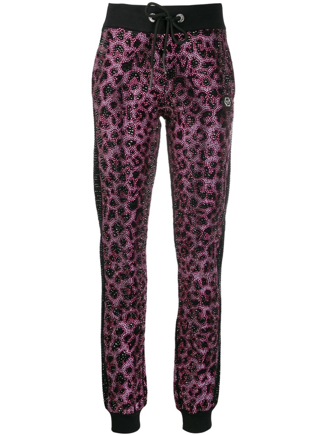 Philipp Plein спортивные брюки Paradise с кристаллами и леопардовым принтом, черный
Philipp Plein спортивные брюки Paradise с кристаллами и леопардовым принтом, черный