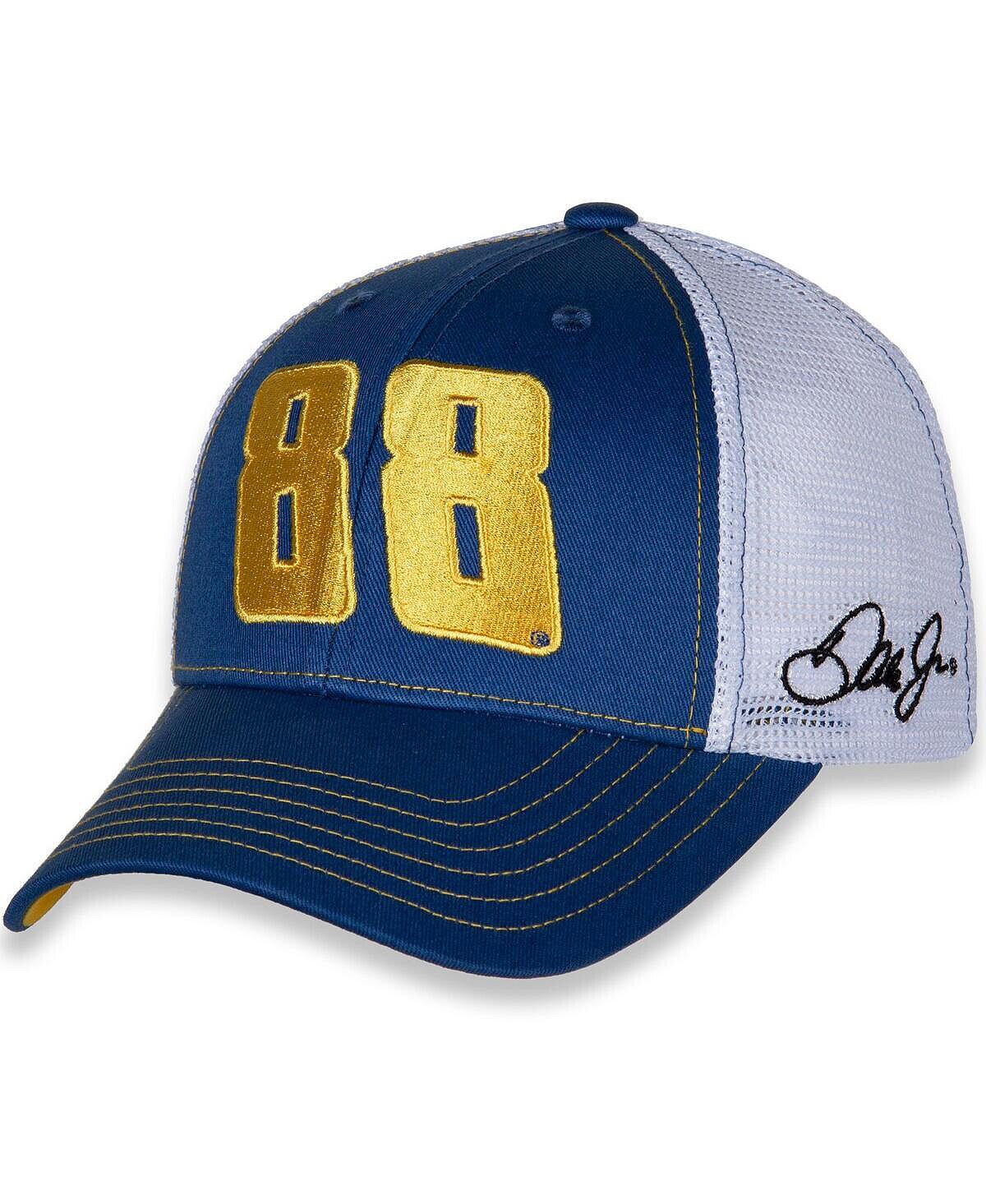 Мужская темно-синяя, белая регулируемая шляпа Snapback с именем и номером Dale Earnhardt Jr. JR Motorsports Official Team Apparel
Мужская темно-синяя, белая регулируемая шляпа Snapback с именем и номером Dale Earnhardt Jr. JR Motorsports Official Team Apparel