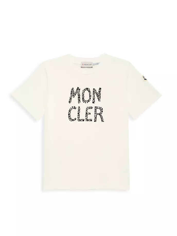 Хлопковая футболка с логотипом Little Kid's & Kid's Moncler, цвет natural
Хлопковая футболка с логотипом Little Kid's & Kid's Moncler, цвет natural
