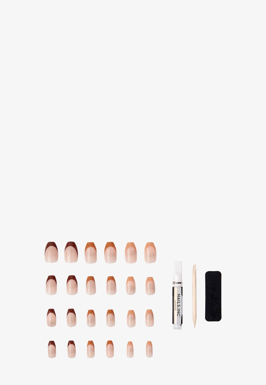 Набор для ногтей Nails.Inc Tonal Tips Nude Tonal Tipped Artificial Nails Pack Of Nails Inc, цвет nude
Набор для ногтей Nails.Inc Tonal Tips Nude Tonal Tipped Artificial Nails Pack Of Nails Inc, цвет nude