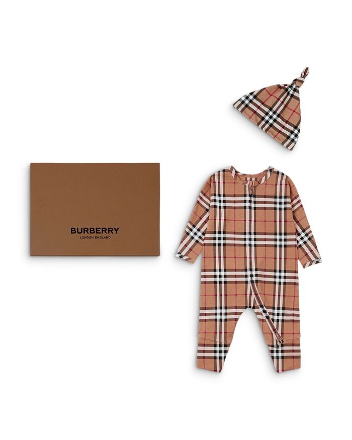 Подарочный набор из двух предметов из хлопка стрейч в клетку Burberry унисекс — для малышей, коричневый/бежевый
Подарочный набор из двух предметов из хлопка стрейч в клетку Burberry унисекс — для малышей, коричневый/бежевый