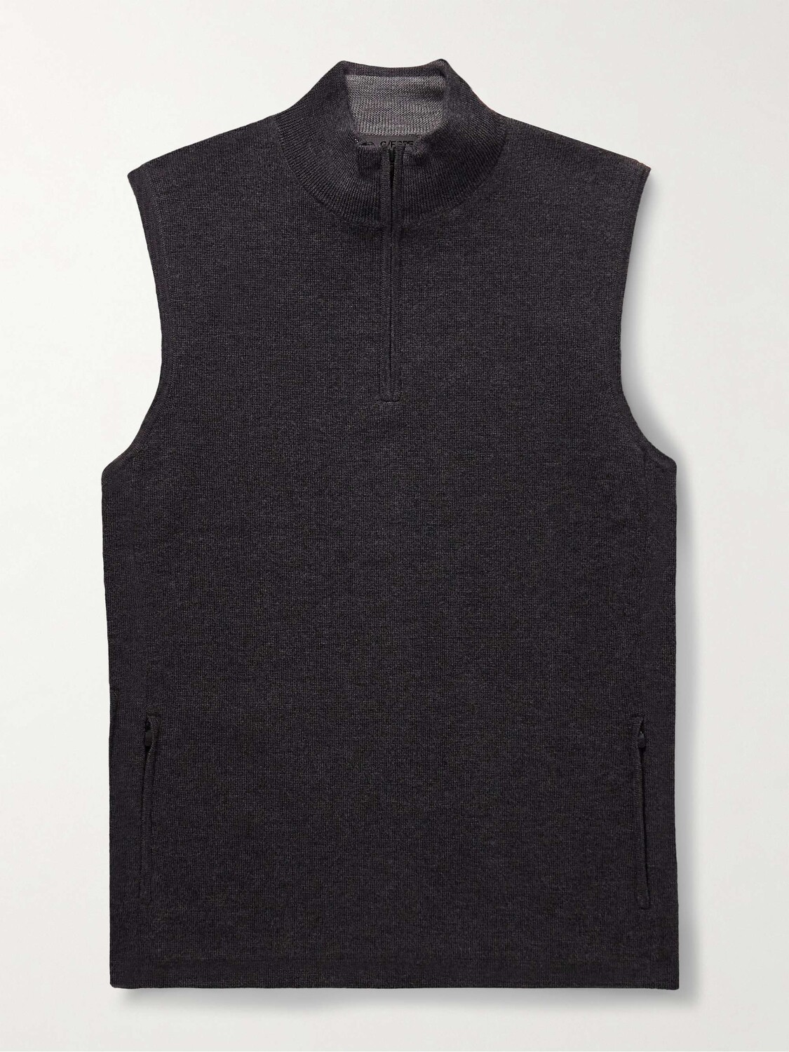 Жилет для гольфа Dunes Slim-Fit из шерсти мериноса с молнией до половины G/FORE, серый
Жилет для гольфа Dunes Slim-Fit из шерсти мериноса с молнией до половины G/FORE, серый