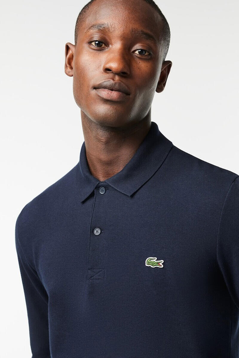 Рубашка-поло обычного кроя из полиэстера и хлопка с длинными рукавами Lacoste, темно-синий
Рубашка-поло обычного кроя из полиэстера и хлопка с длинными рукавами Lacoste, темно-синий