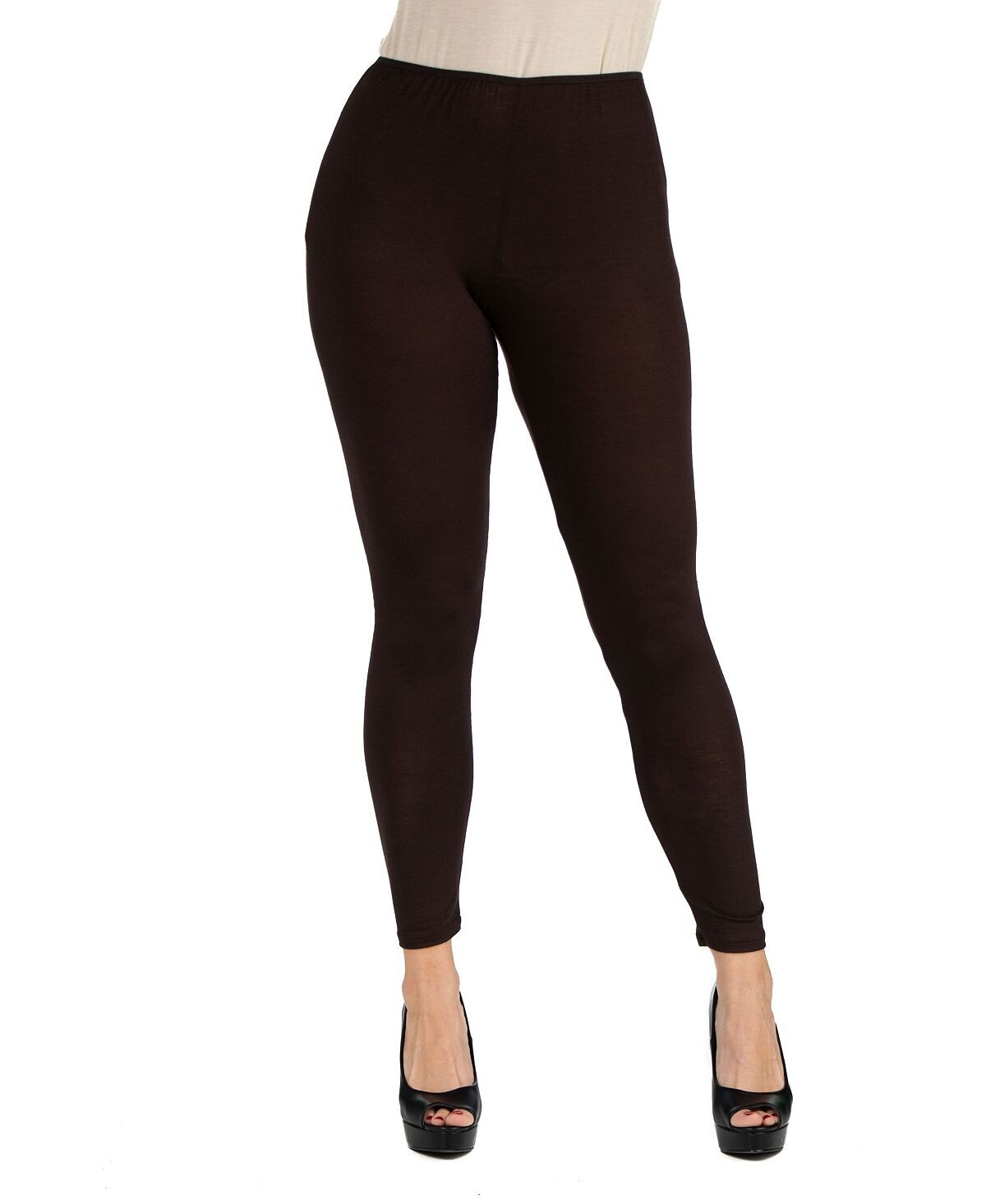 Женские эластичные леггинсы длиной до щиколотки 24seven Comfort Apparel, коричневый
Женские эластичные леггинсы длиной до щиколотки 24seven Comfort Apparel, коричневый