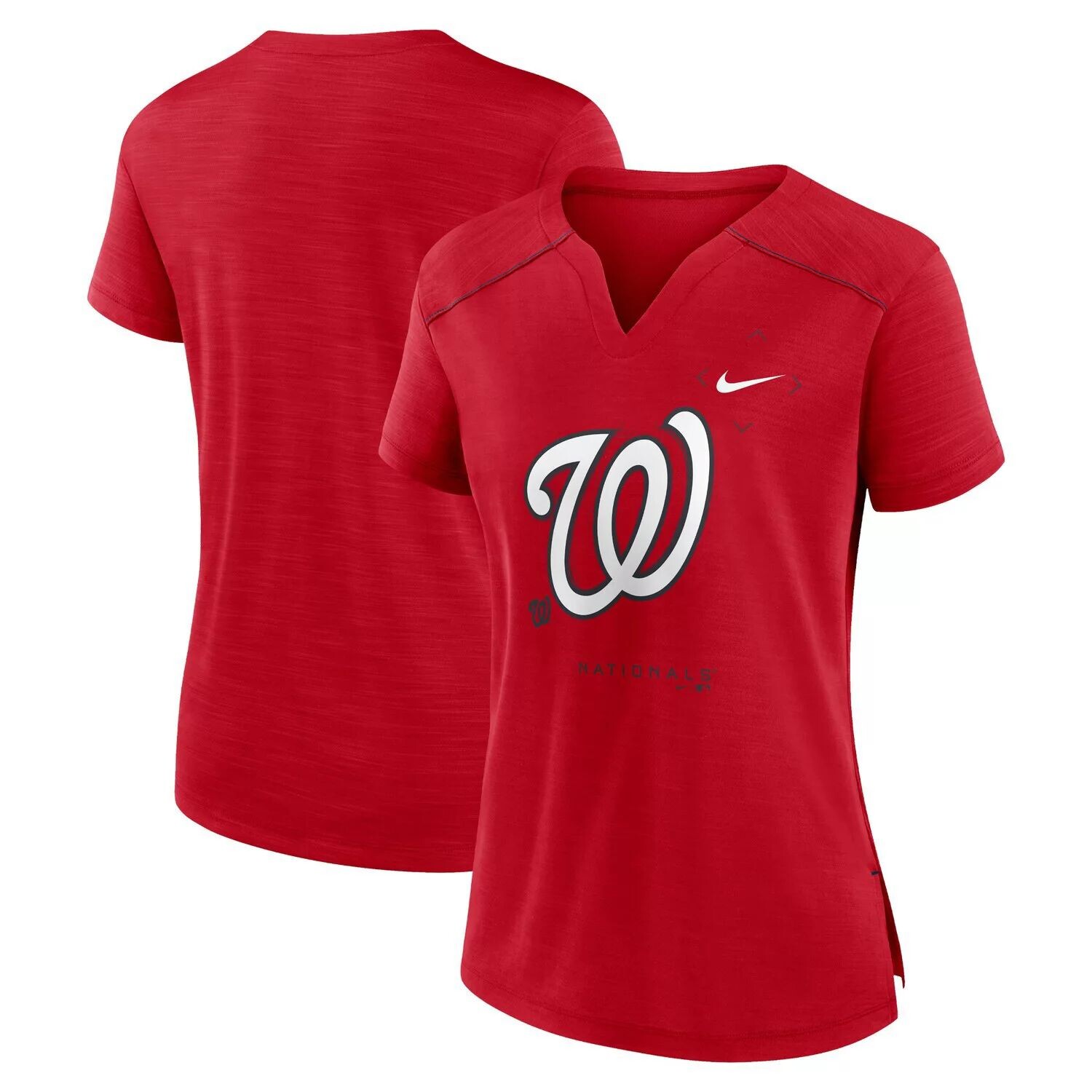 Женская футболка Nike Red Washington Nationals Pure Pride Boxy Performance с вырезом в горловине Nike
Женская футболка Nike Red Washington Nationals Pure Pride Boxy Performance с вырезом в горловине Nike