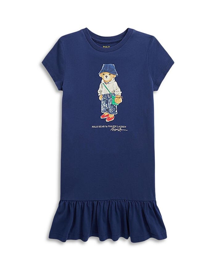 Платье-футболка из хлопкового джерси с принтом для девочек - Little Kid Ralph Lauren
Платье-футболка из хлопкового джерси с принтом для девочек - Little Kid Ralph Lauren
