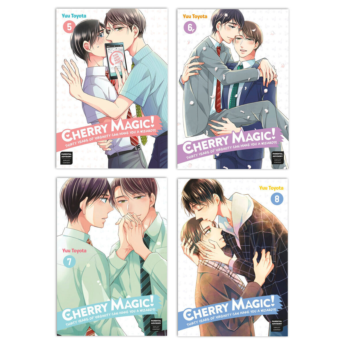 Манга Cherry Magic! Thirty Years of Virginity Can Make You a Wizard! Manga (5-8) Bundle
Манга Cherry Magic! Thirty Years of Virginity Can Make You a Wizard! Manga (5-8) Bundle