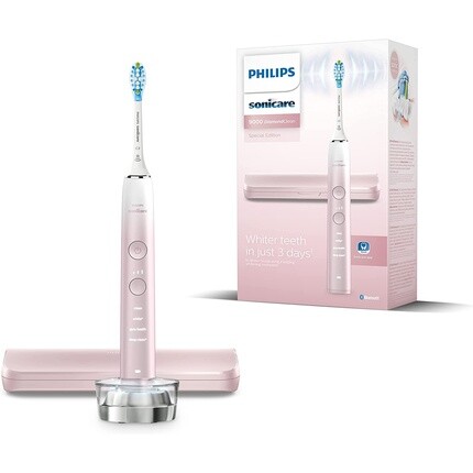 Электрическая зубная щетка Sonicare Diamondclean серии 9000. Звуковая зубная щетка для чистки зубов и полости рта с 4 насадками C3 премиум-класса для защиты от налета, розовая., Philips
Электрическая зубная щетка Sonicare Diamondclean серии 9000. Звуковая зубная щетка для чистки зубов и полости рта с 4 насадками C3 премиум-класса для защиты от налета, розовая., Philips