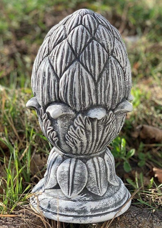 Stoneandstyle каменная скульптура сосновые шишки морозостойкий цельный литой камень
Stoneandstyle каменная скульптура сосновые шишки морозостойкий цельный литой камень