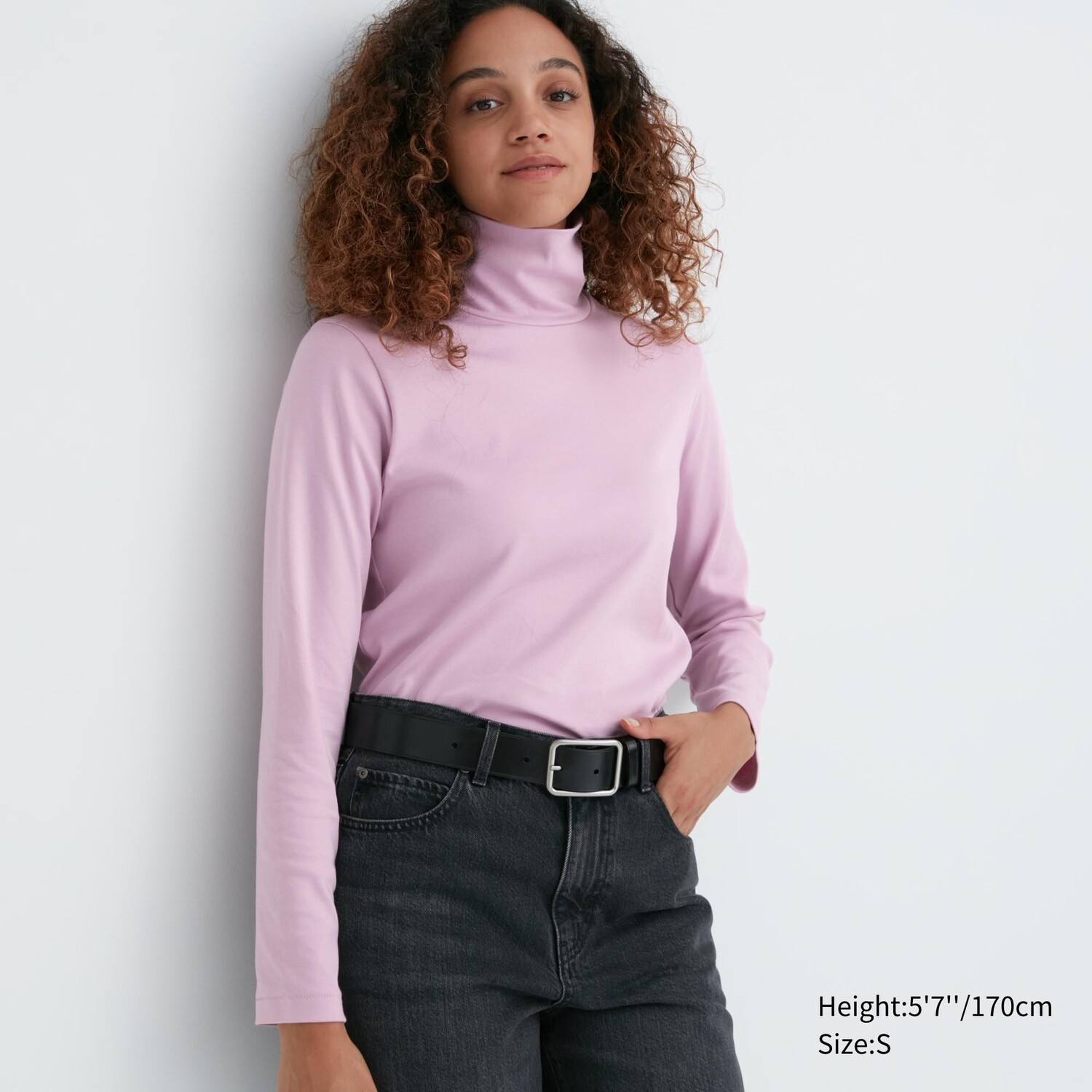 Топ из гладкого хлопка стрейч с высоким воротником и длинными рукавами Uniqlo, розовый
Топ из гладкого хлопка стрейч с высоким воротником и длинными рукавами Uniqlo, розовый