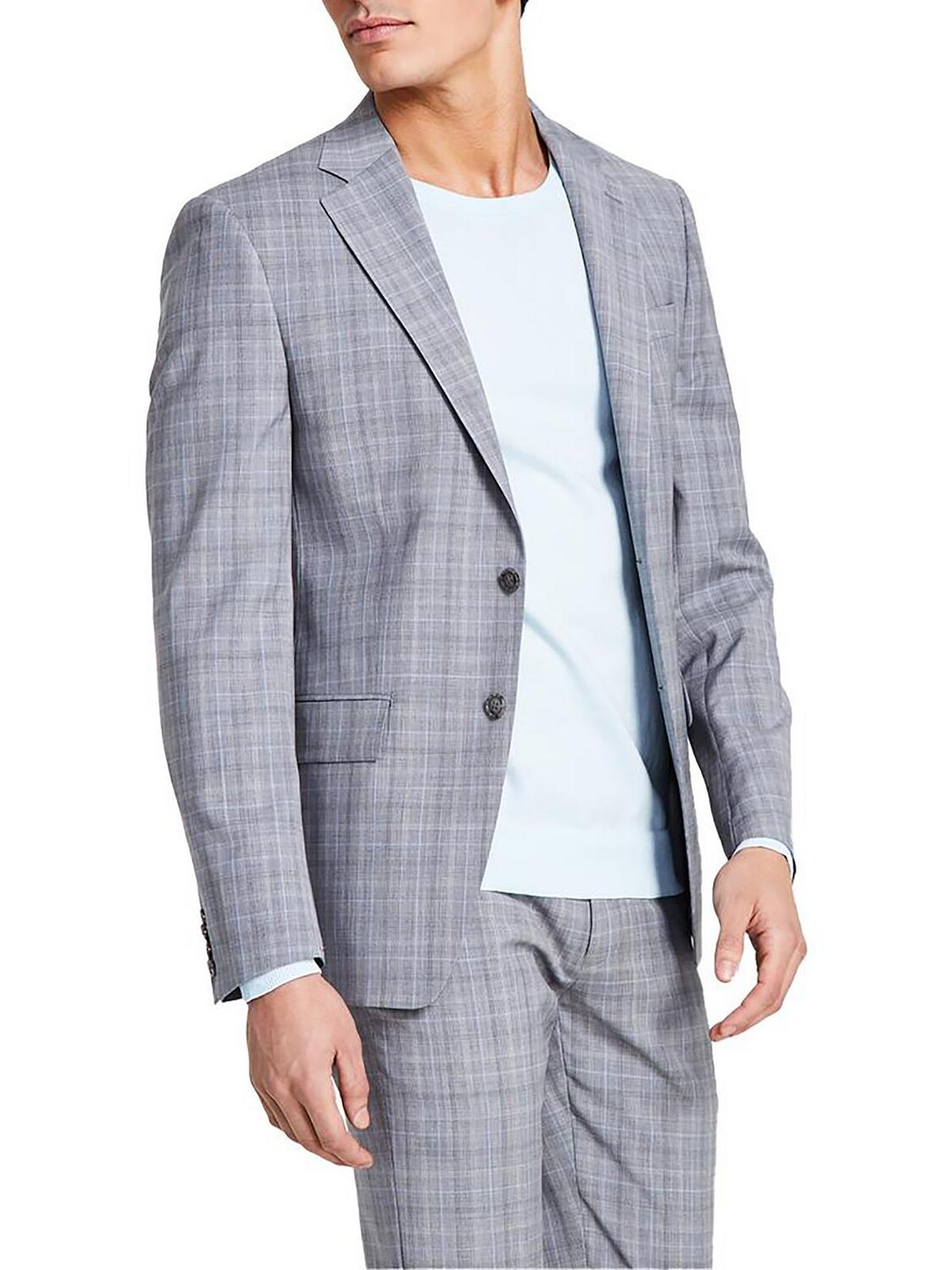 Мужской шерстяной пиджак в клетку Malbin с двумя пуговицами Calvin Klein, цвет Light Grey
Мужской шерстяной пиджак в клетку Malbin с двумя пуговицами Calvin Klein, цвет Light Grey