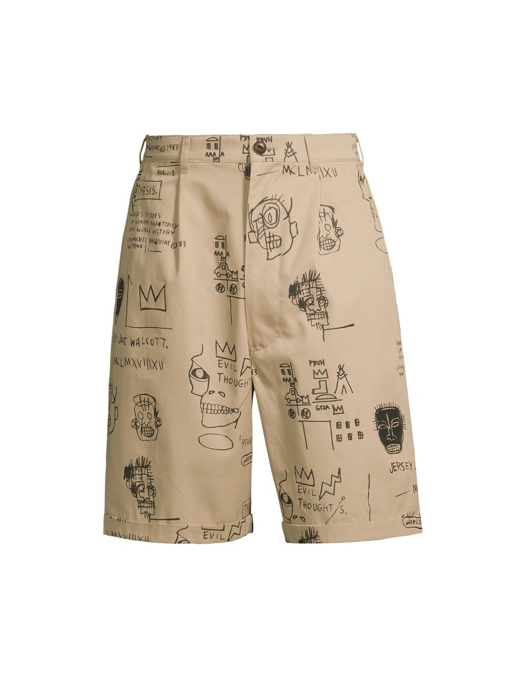 Junya Watanabe x Jean-Michel Basquiat Брюки-чинос с рисунком Junya Watanabe, бежевый
Junya Watanabe x Jean-Michel Basquiat Брюки-чинос с рисунком Junya Watanabe, бежевый