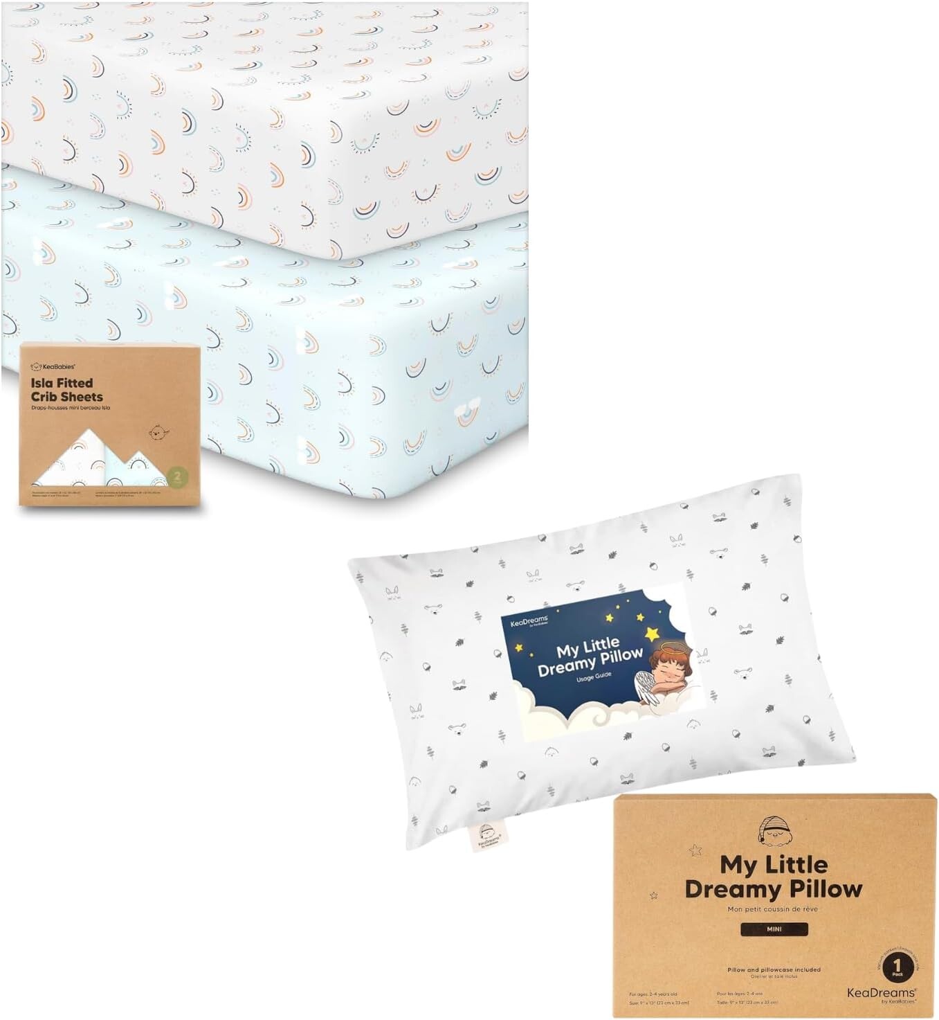 Keababies, 2 упаковки бамбуковых вискозных простыней для кроватки и мини-подушка для малышей с наволочкой 9X13 — органические простыни для детской кроватки на подкладке для малышей — мягкие подушки для сна из органического хлопка для малышей
Keababies, 2 упаковки бамбуковых вискозных простыней для кроватки и мини-подушка для малышей с наволочкой 9X13 — органические простыни для детской кроватки на подкладке для малышей — мягкие подушки для сна из органического хлопка для малышей