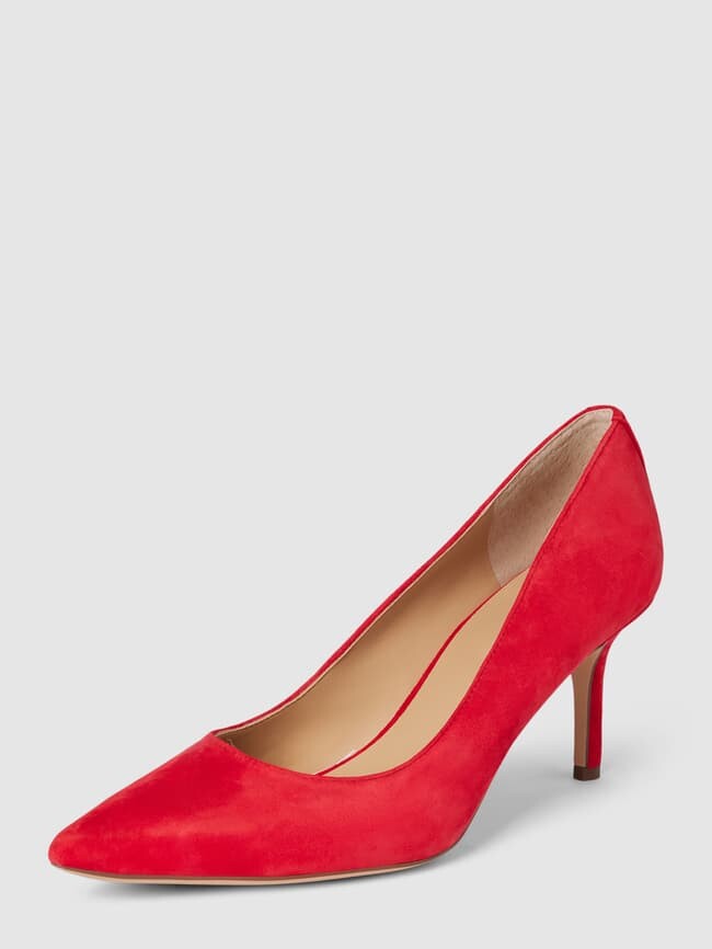 Туфли кожаные с аппликацией этикетки, модель LANETTE Lauren Ralph Lauren, красный
Туфли кожаные с аппликацией этикетки, модель LANETTE Lauren Ralph Lauren, красный