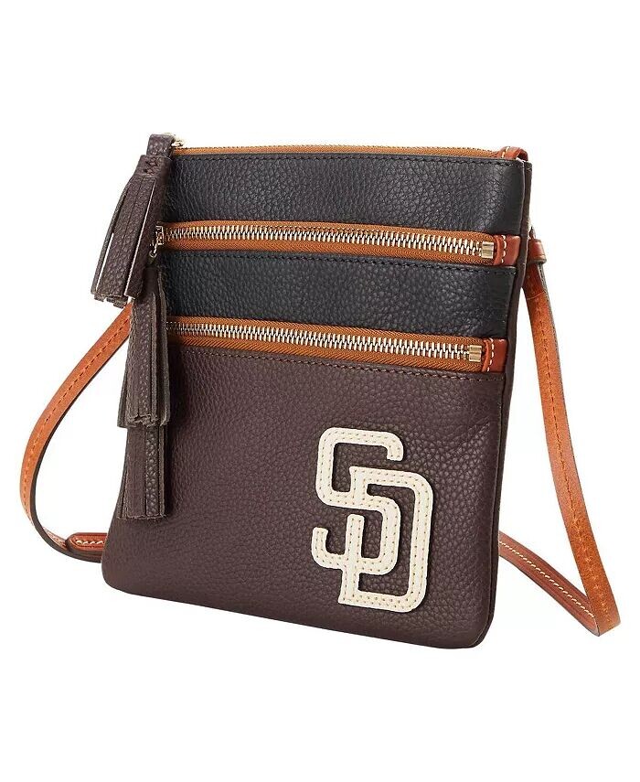 Женская сумка через плечо San Diego Padres Infield с тройной молнией Dooney & Bourke, коричневый
Женская сумка через плечо San Diego Padres Infield с тройной молнией Dooney & Bourke, коричневый