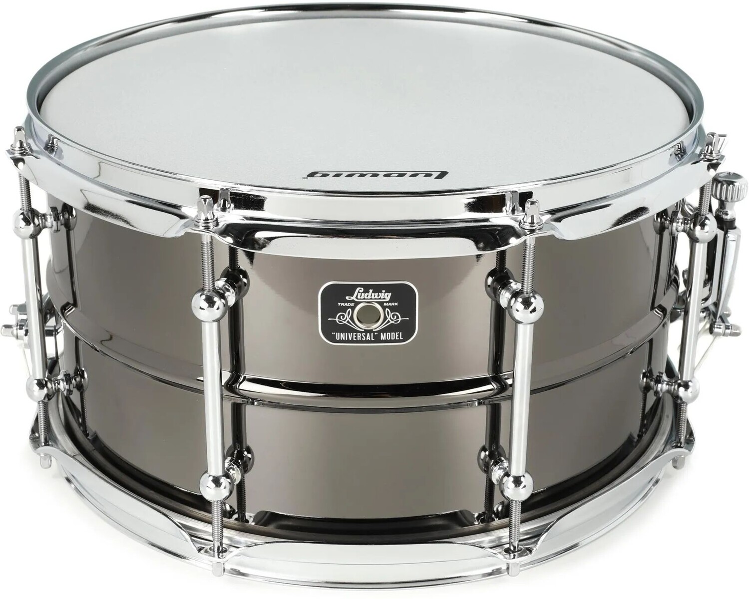 Малый барабан Ludwig Universal из черной латуни — 7 x 13 дюймов, хромированная фурнитура
Малый барабан Ludwig Universal из черной латуни — 7 x 13 дюймов, хромированная фурнитура
